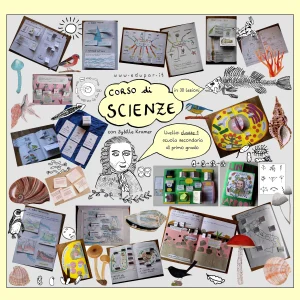 Corso di Scienze 1 Media. Un anno in un mese. Formato Pdf.