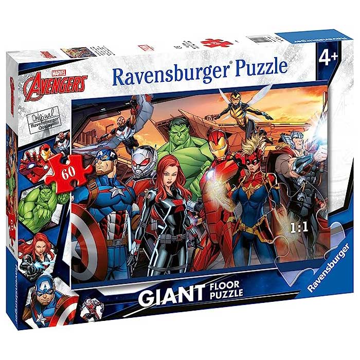 Puzzle Avengers 60 Pz Giganti - immagine 2