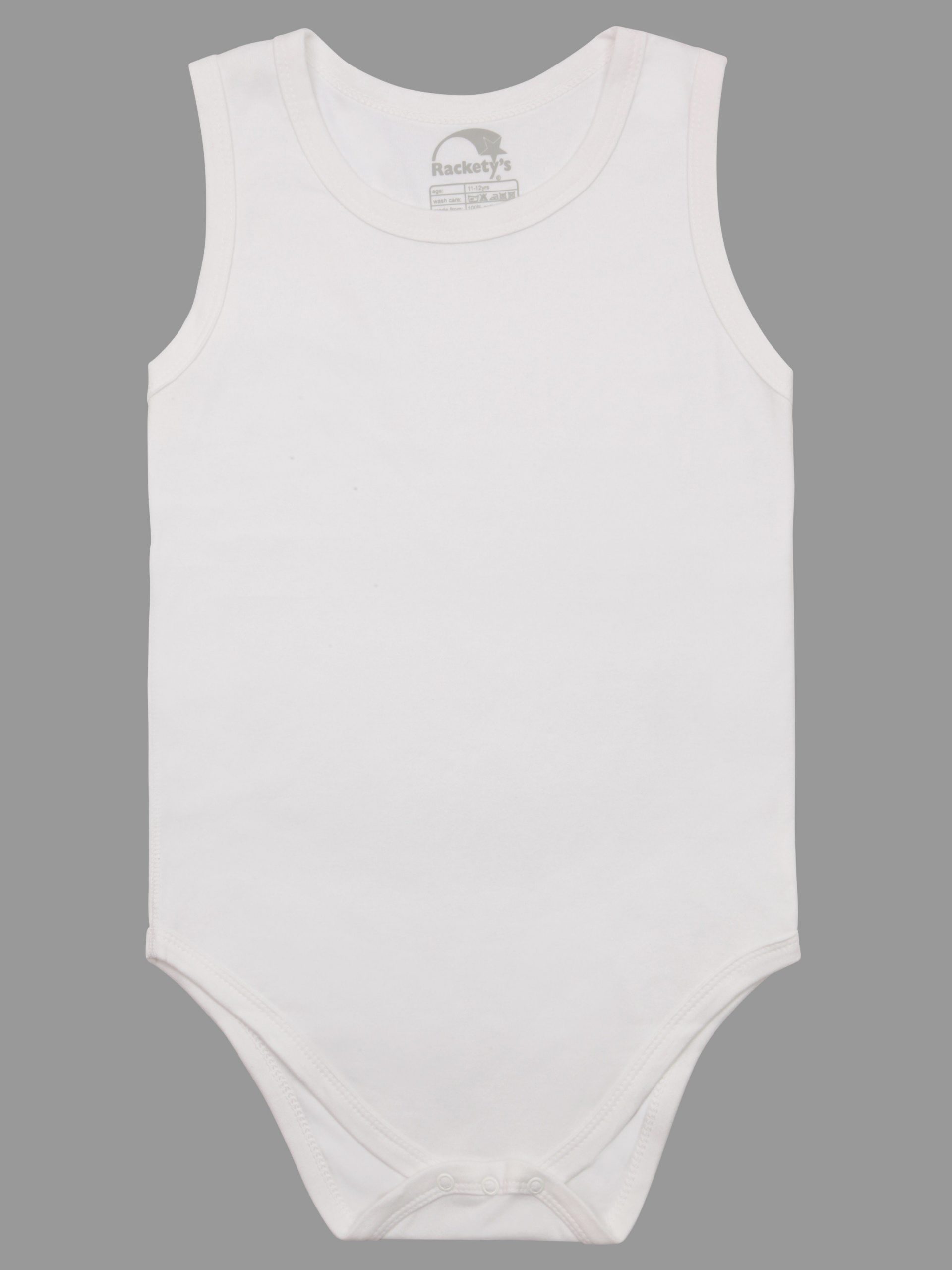 BODY BIANCO BAMBINO 7-8 anni - immagine 2