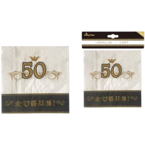 Tovaglioli di Carta 50 Anni
