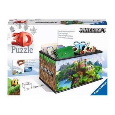 Puzzle 3D Storage Box Minecraft - immagine 2