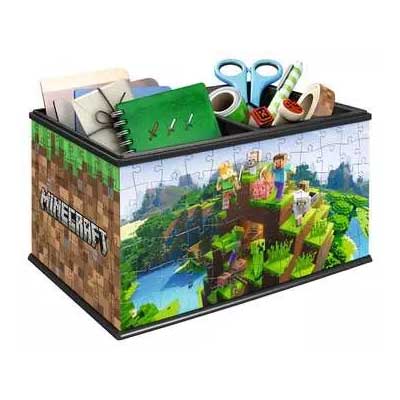 Puzzle 3D Storage Box Minecraft - immagine 3
