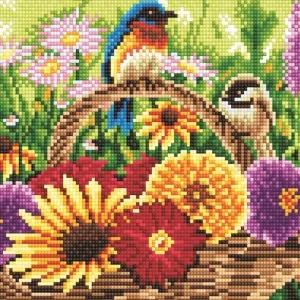 Diamond painting Summer Flowers