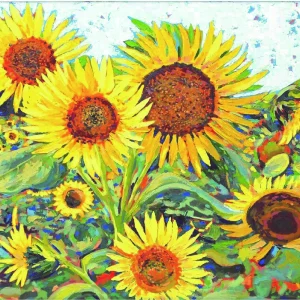 Diamond painting Girasoli