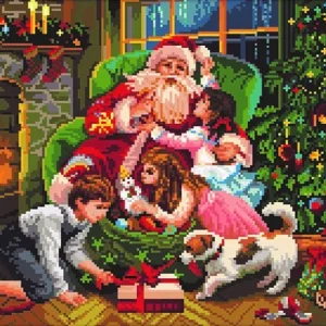 Diamond painting Felice Natale