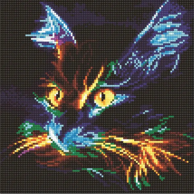 Diamond painting Black Cat - immagine 3