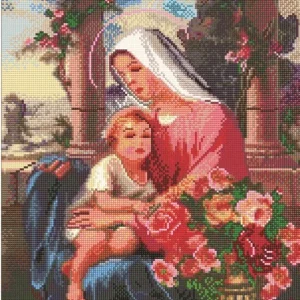 Diamond painting Madonna con bambino