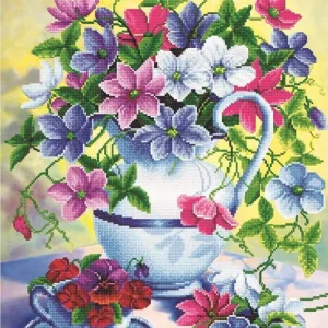 Diamond painting Servizio fiorito