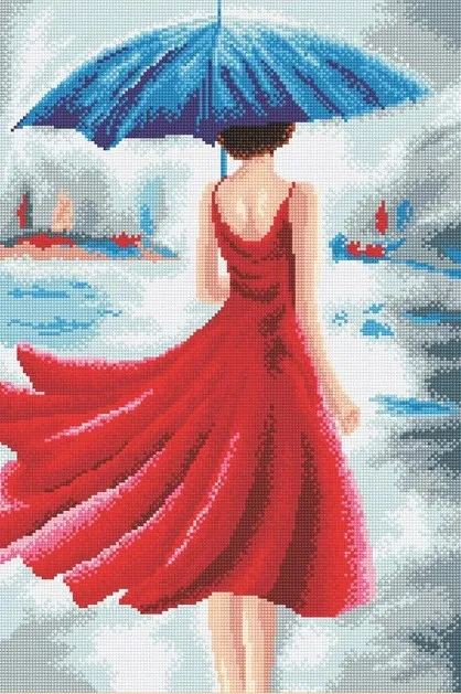 Diamond painting Summer Rain - immagine 3