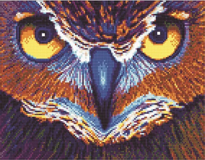 Diamond painting Aquila Reale - immagine 3