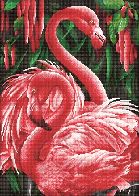 Diamond painting Fenicotteri Rosa - immagine 3