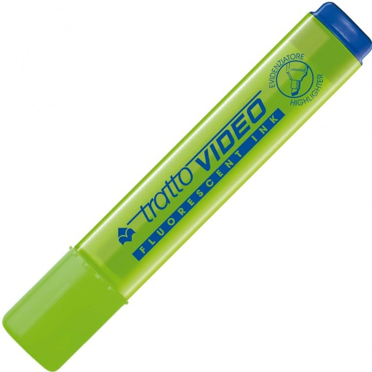 Evidenziatore Tratto Video - Lime - Punta a scalpello - Tratto 1,5mm - immagine 2