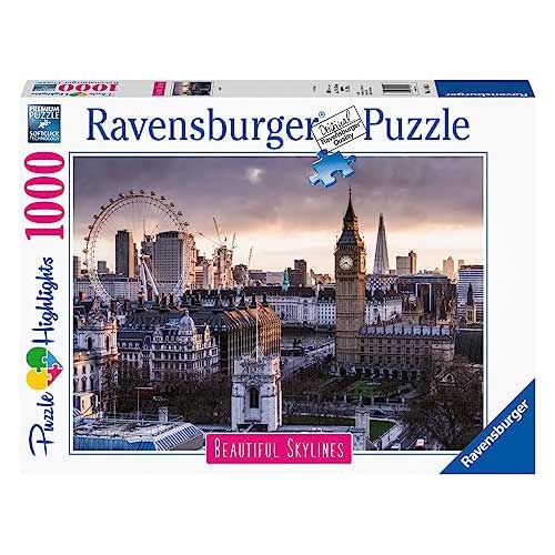 Puzzle Beautiful Skylines Londra 1000 Pz - immagine 4