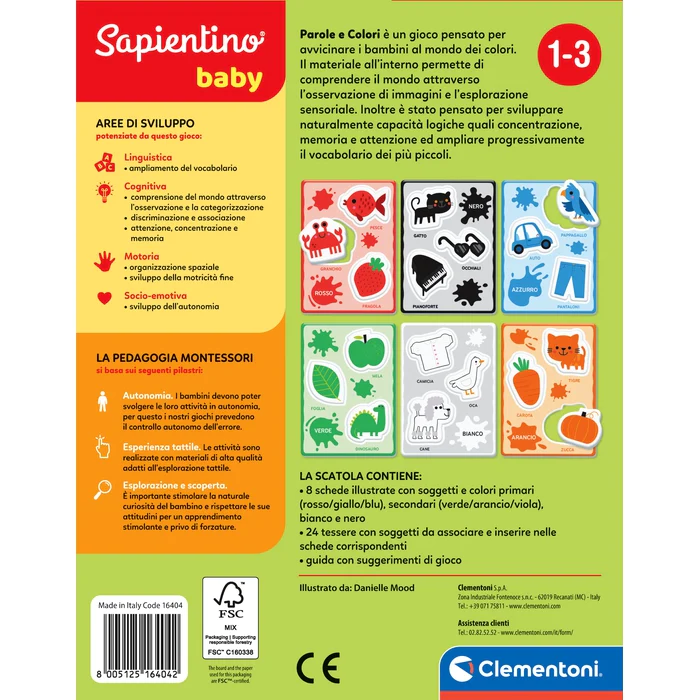 Sapientino Baby Montessori - Parole e Colori - immagine 4