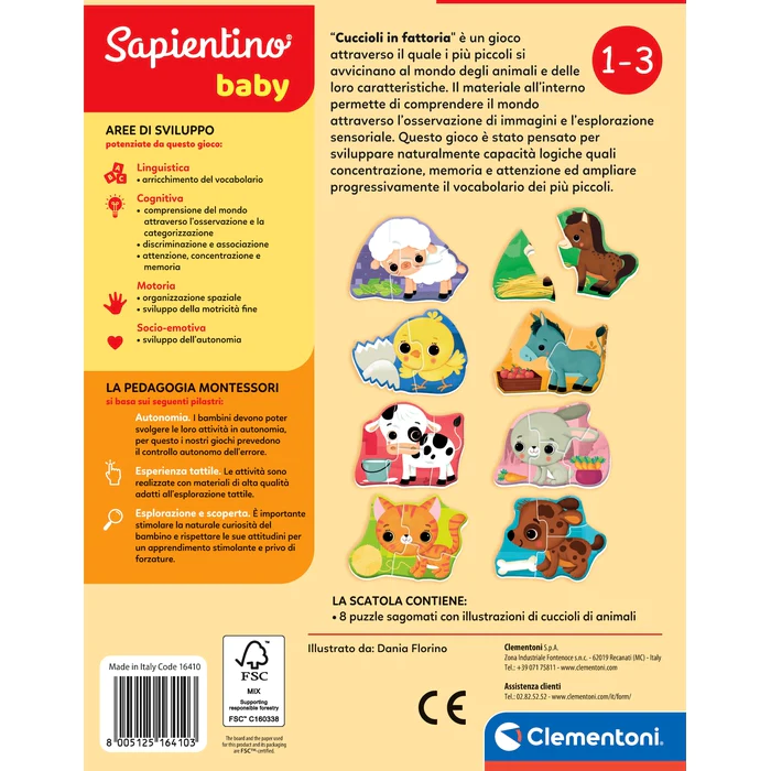 Montessori Baby - Cuccioli In Fattoria - immagine 4