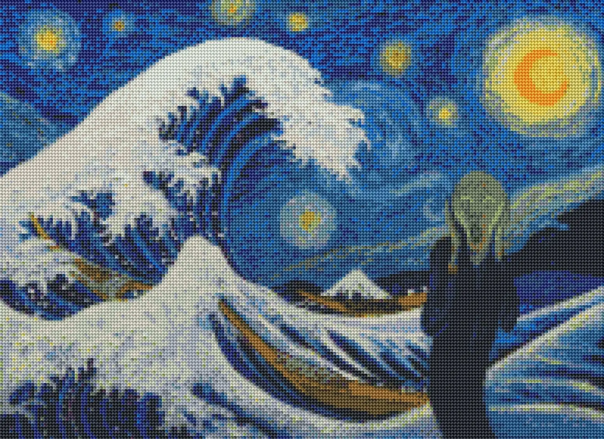 Diamond painting Mixed Art - immagine 3