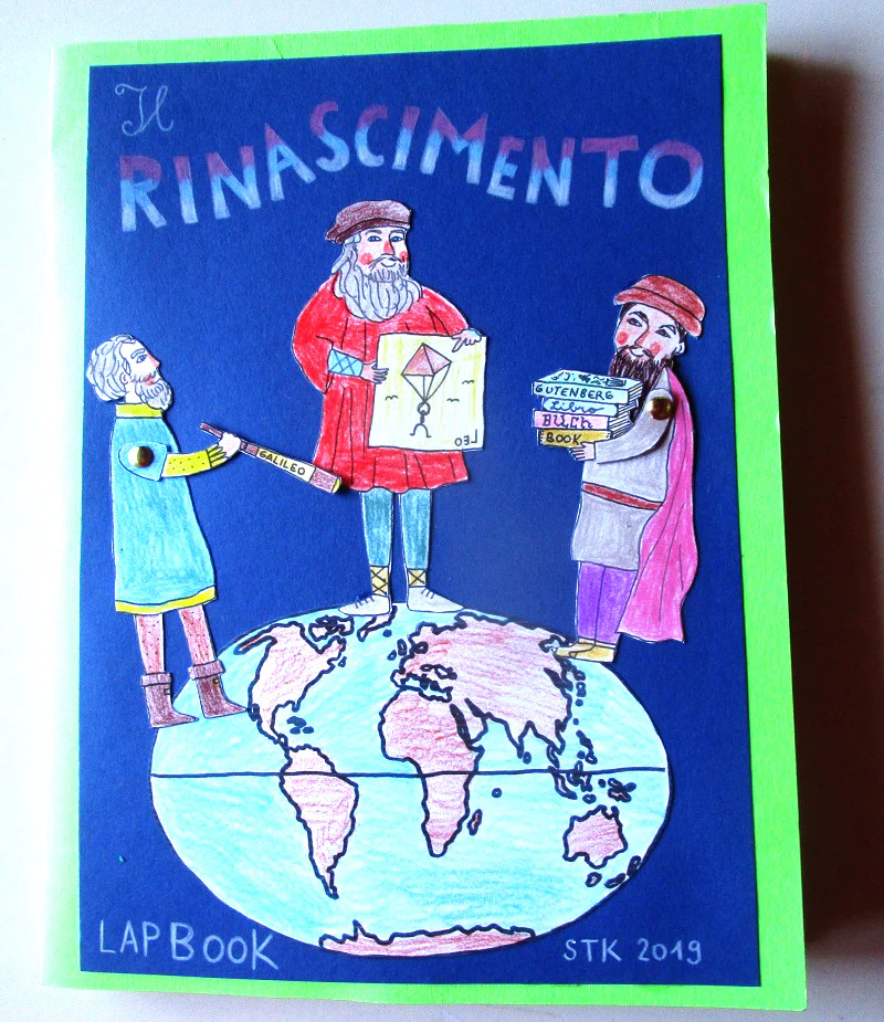 FUNLAB “Il Rinascimento”. Raccolta materiali didattici e lapbook. Formato pdf, età 9-14 anni. - immagine 4