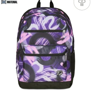 ZAINO Seven® REVERSIBILE CON EARPHONES WIRELESS - COLOR MARK + OMAGGIO DIGITAL WATCH "TINTA UNITA"