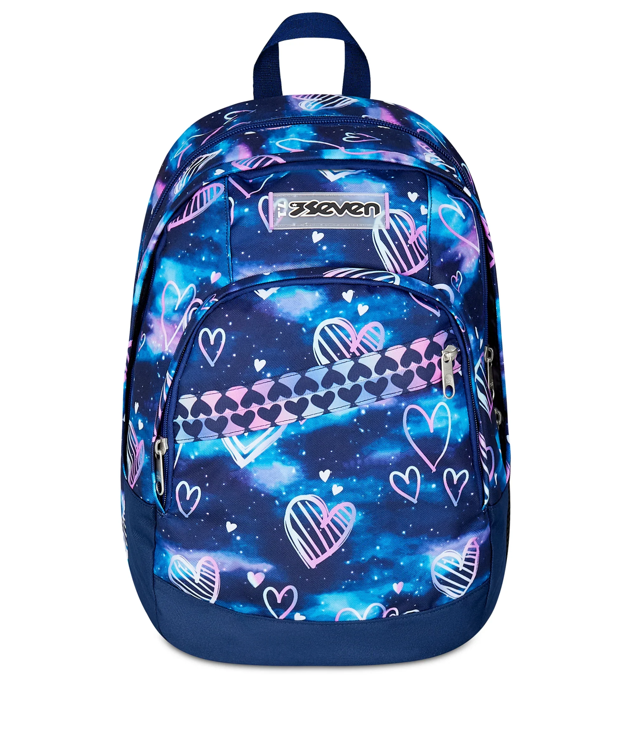 ZAINO SevenĀ® DUAL - GLOOMY HEART + OMAGGIO DIGITAL WATCH "TINTA UNITA" - immagine 2