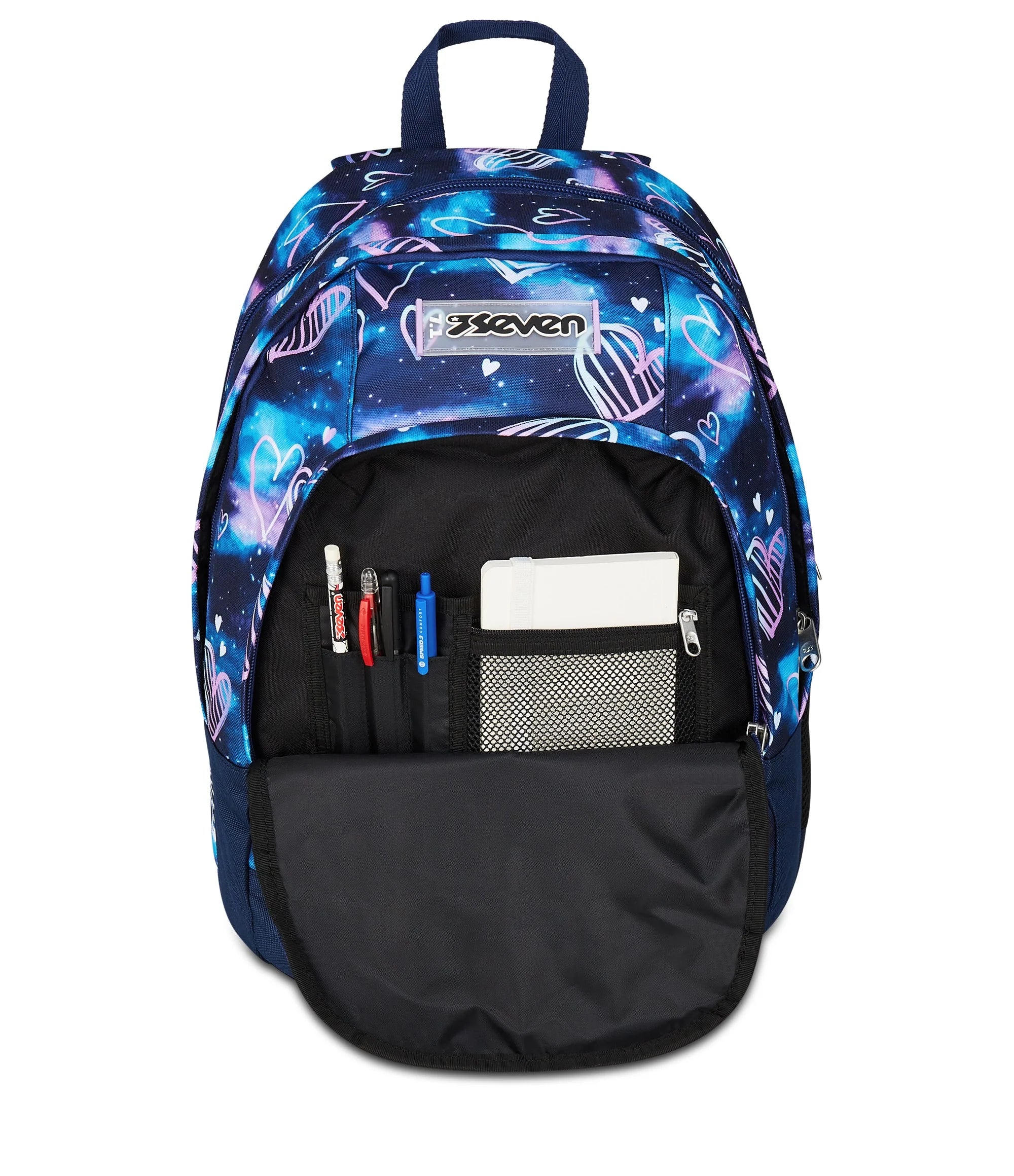 ZAINO SevenĀ® DUAL - GLOOMY HEART + OMAGGIO DIGITAL WATCH "TINTA UNITA" - immagine 8