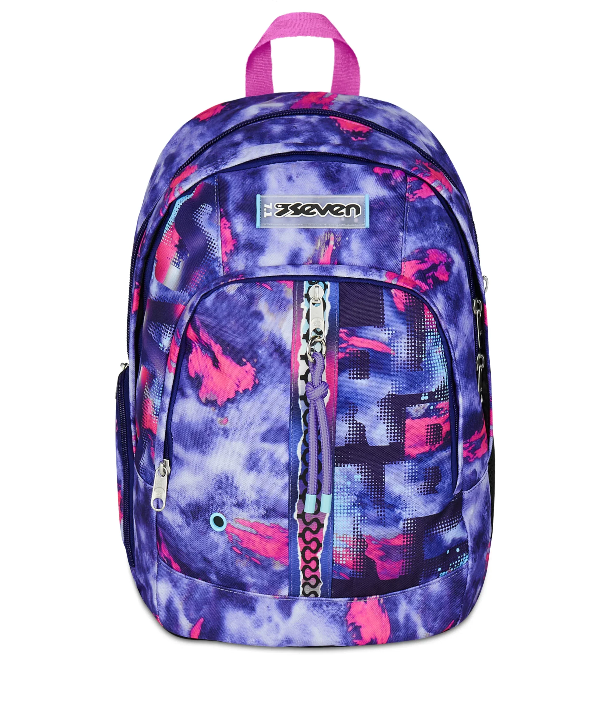 ZAINO SevenĀ® DUAL - SHADY DYE GIRL + OMAGGIO DIGITAL WATCH "TINTA UNITA" - immagine 2