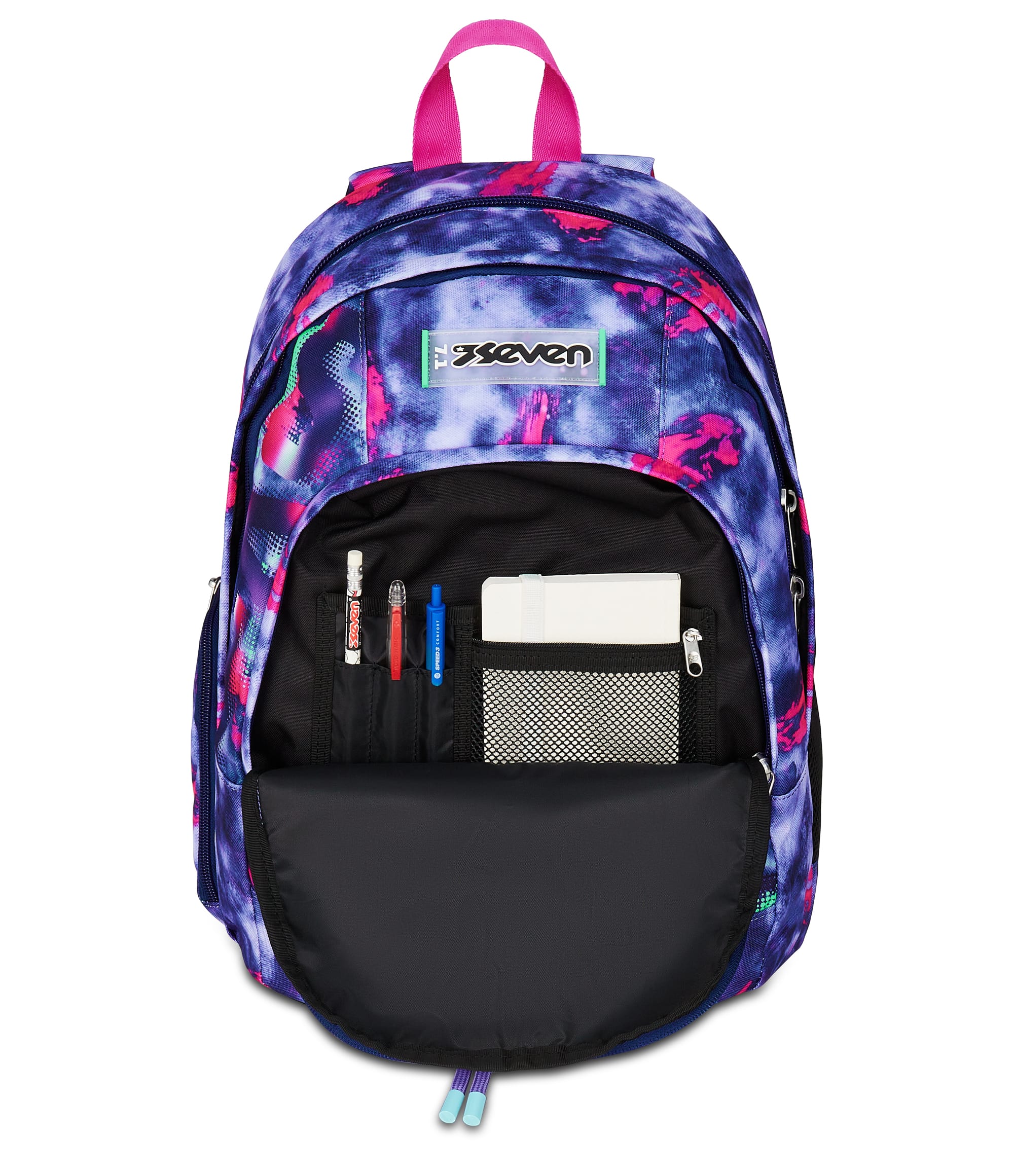 ZAINO SevenĀ® DUAL - SHADY DYE GIRL + OMAGGIO DIGITAL WATCH "TINTA UNITA" - immagine 6