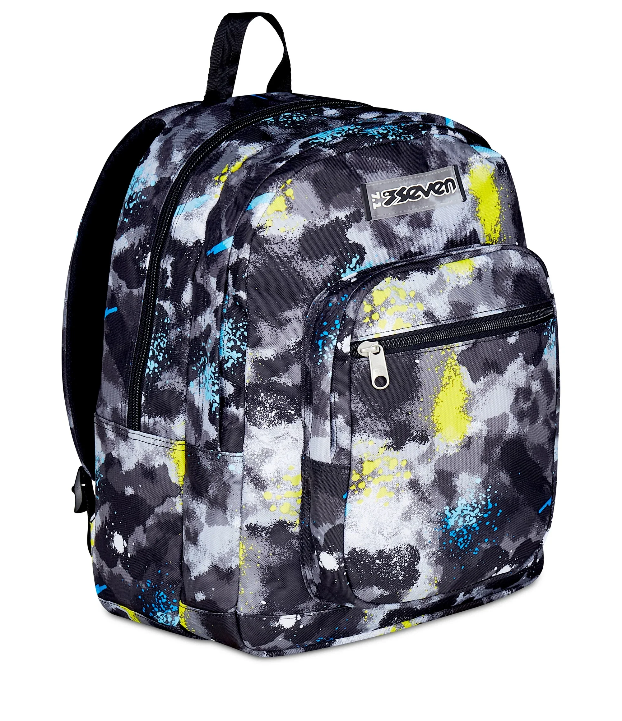 ZAINO SevenĀ® FREETHINK - BOY + OMAGGIO DIGITAL WATCH " TINTA UNITA " - immagine 3