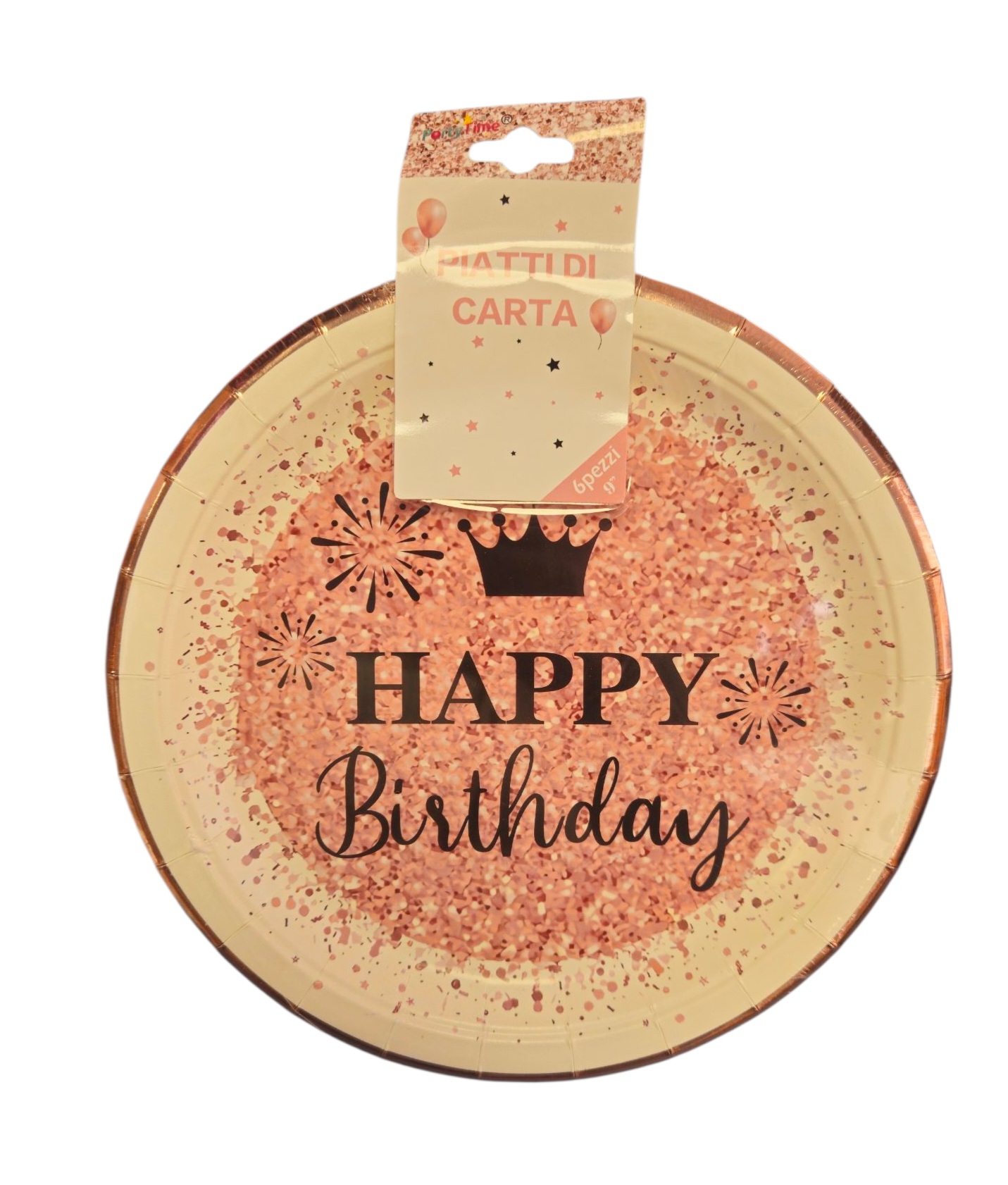 Piatti di Carta HAPPY BIRTHDAY