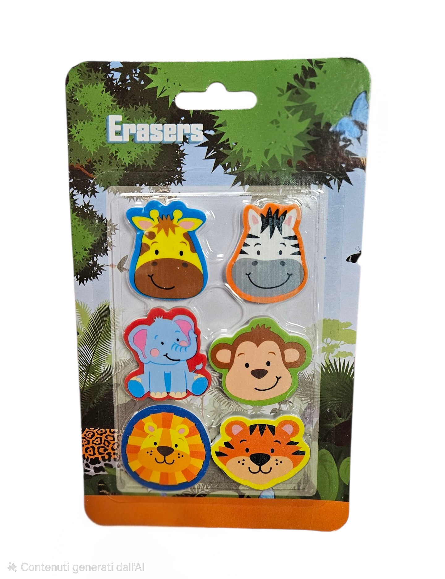 Set 6 Gomme per Cancellare