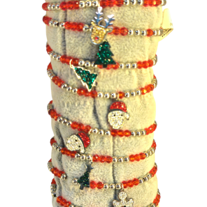 Bracciale Natalizio in Acciaio