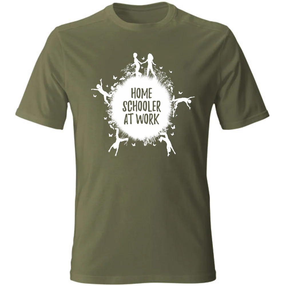 T-Shirt Bambino Homeschooler at work - immagine 7