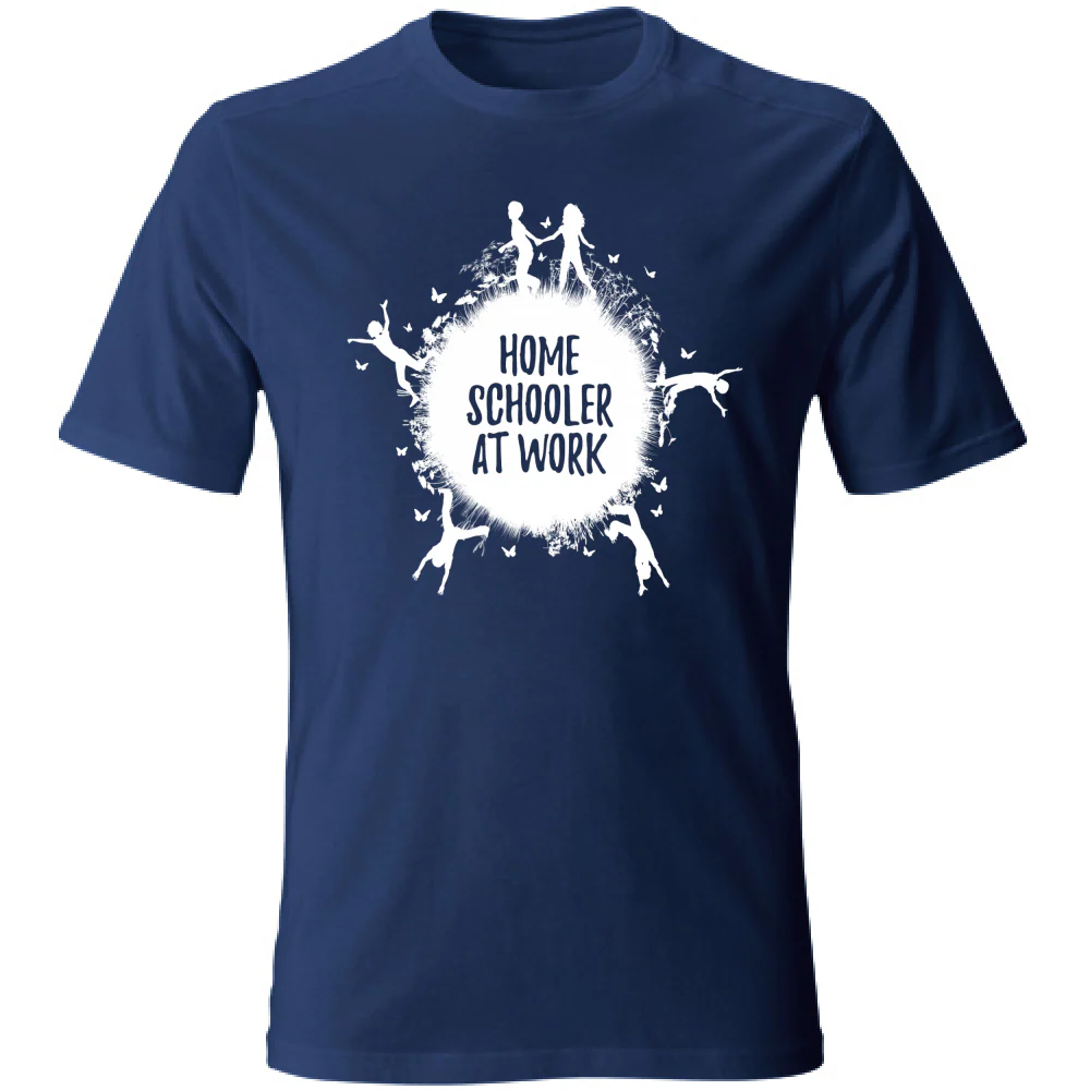 T-Shirt Bambino Homeschooler at work - immagine 4