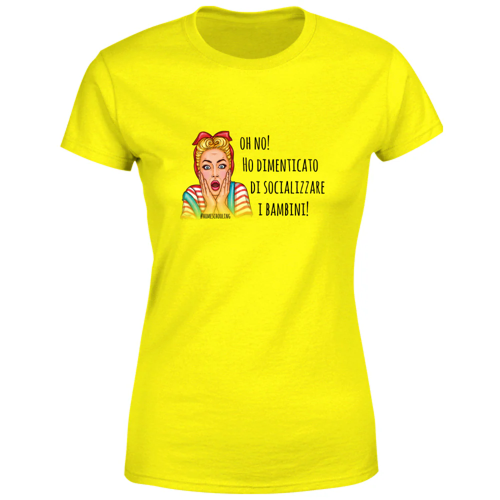 T-Shirt Donna Socializzare i bambini - immagine 6