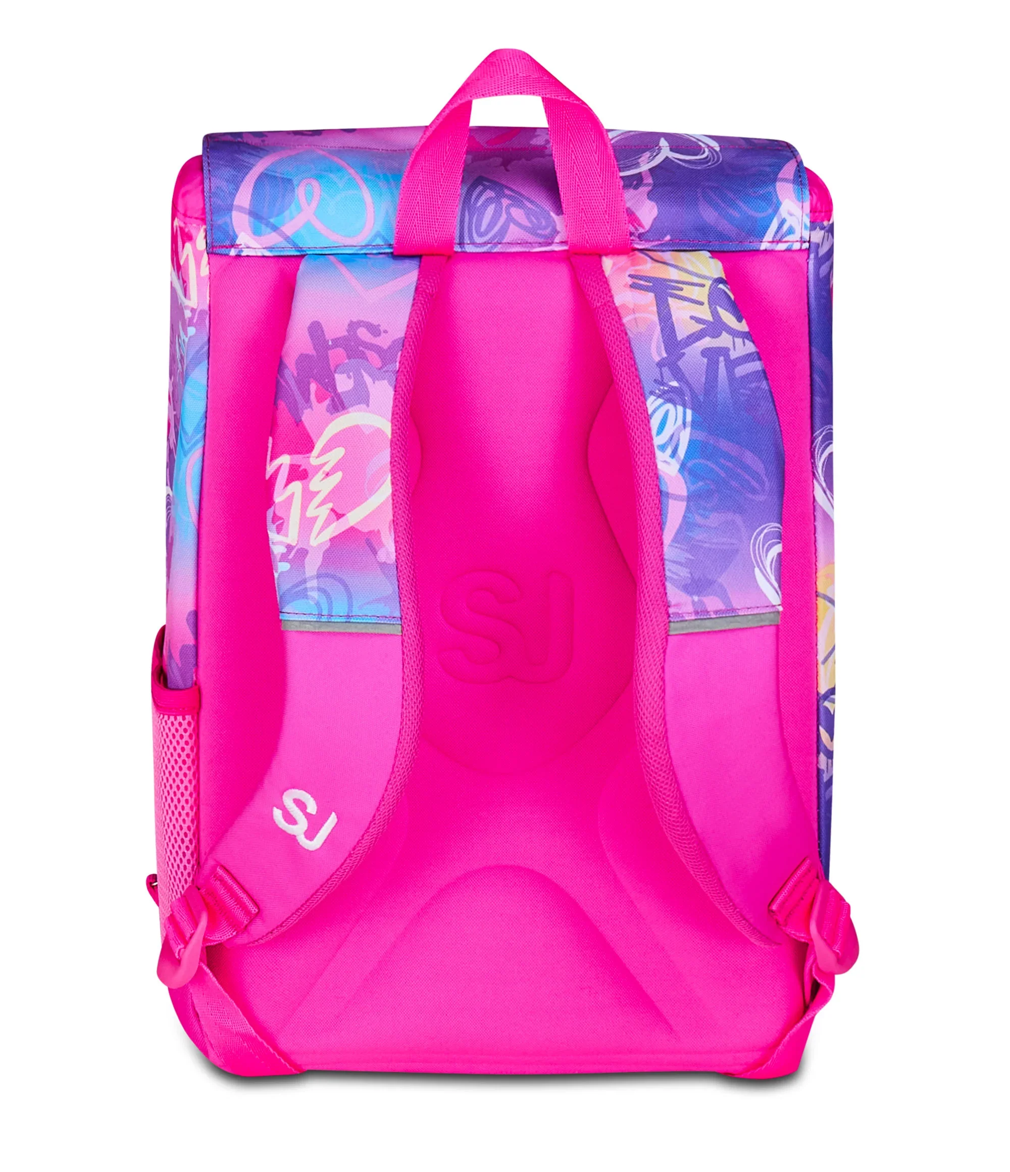 ZAINO ESTENSIBILE BIG - TINYPATCH GIRL + ASTUCCIO 3 ZIP + OMAGGIO DIGITAL WATCH "TINTA UNITA" - immagine 9