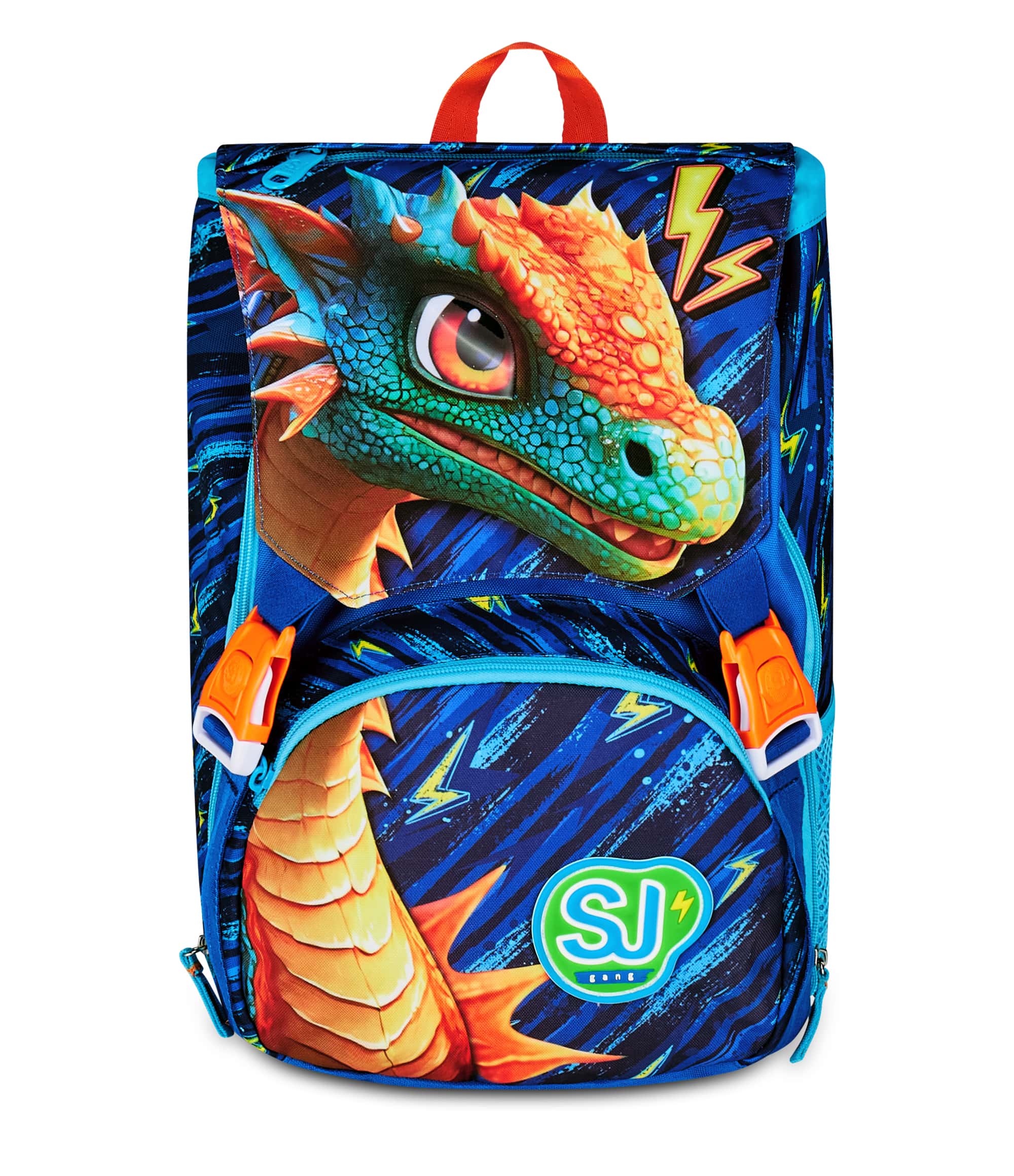 ZAINO ESTENSIBILE BIG - DRAGON GLIDE + ASTUCCIO 3 ZIP + OMAGGIO DIGITAL WATCH "TINTA UNITA" - immagine 3