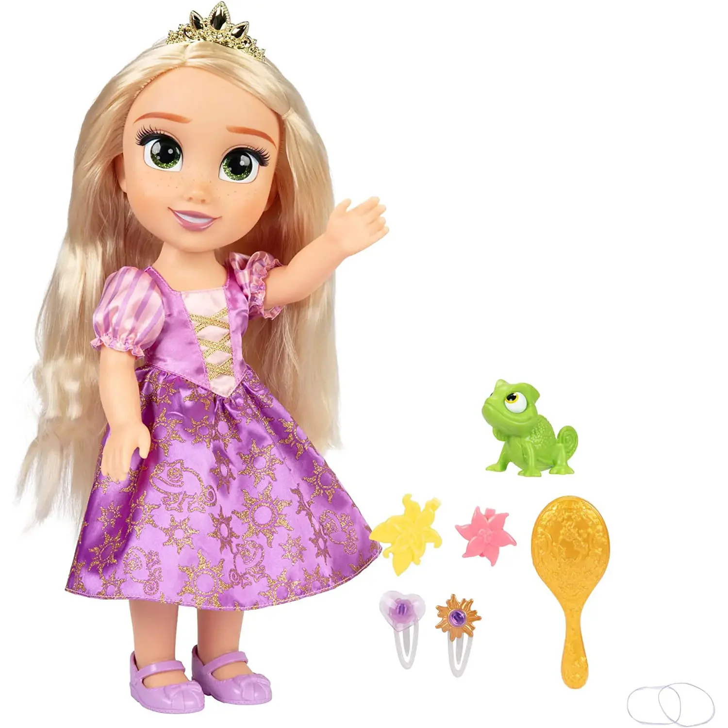 Disney Princess bambola 38cm La mia amica Rapunzel cantante - immagine 4