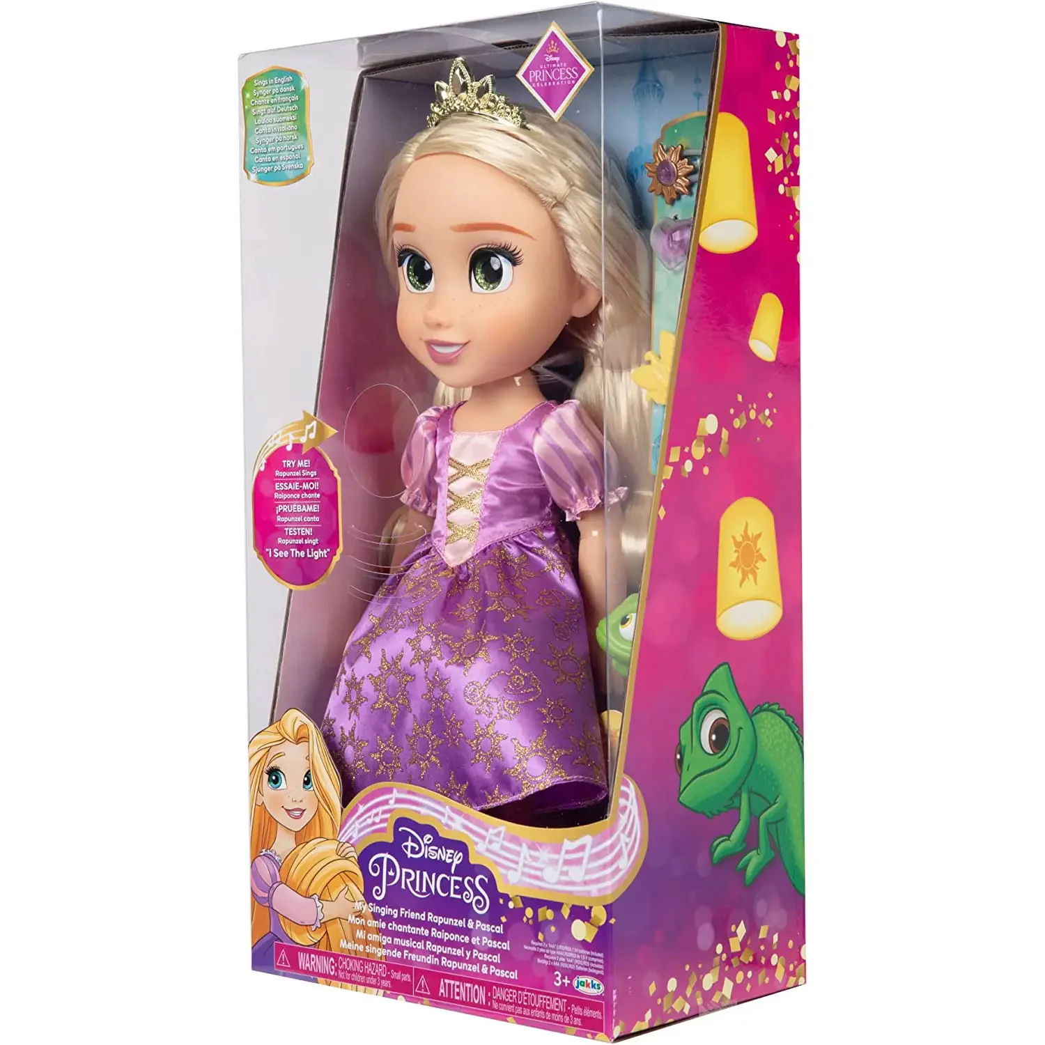 Disney Princess bambola 38cm La mia amica Rapunzel cantante - immagine 9
