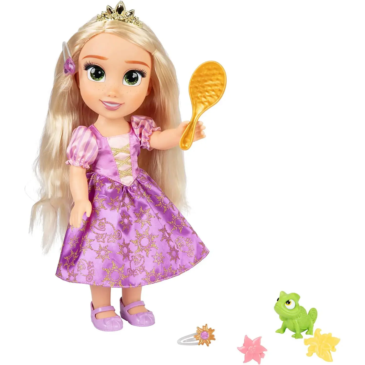 Disney Princess bambola 38cm La mia amica Rapunzel cantante - immagine 3
