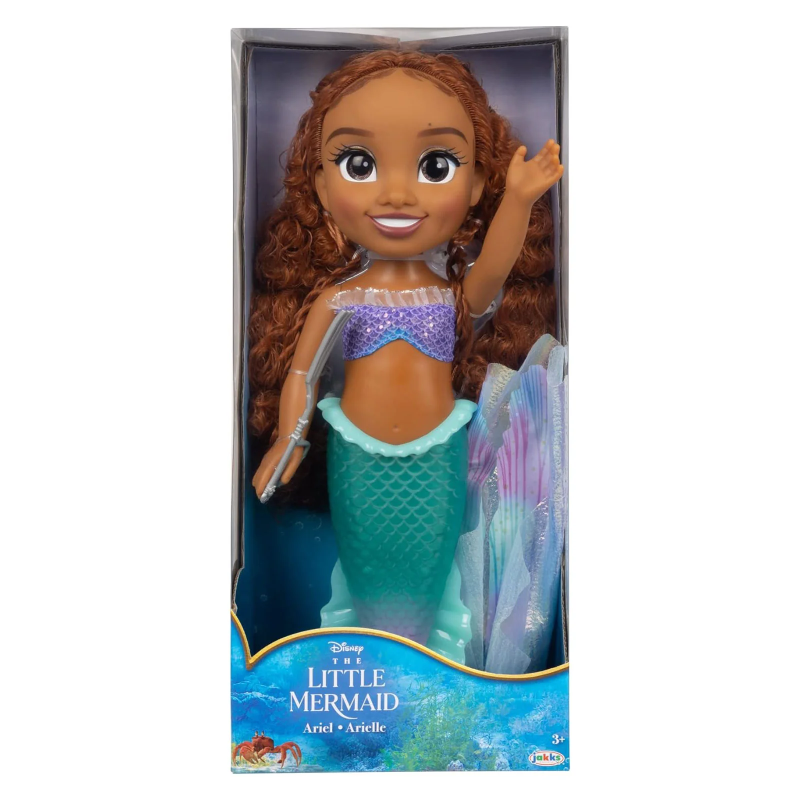 La Sirenetta Movie bambola Ariel 38 cm - immagine 5