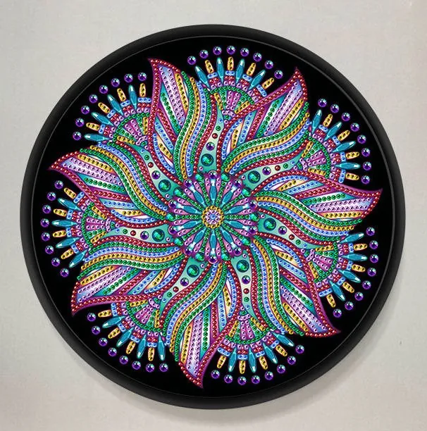 Diamond Painting Mandala Pinwheel