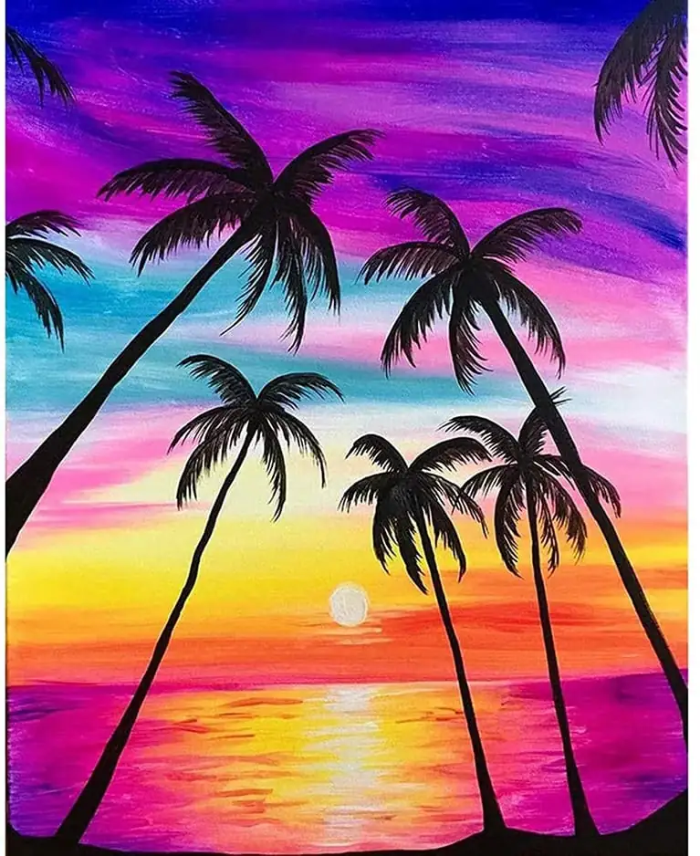 Diamond painting Hawaii
