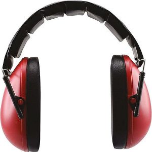 CUFFIE ANTIRUMORE 6-11 ANNI  – rosso