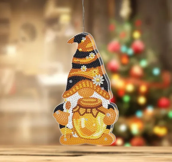 Diamond painting Honey Elf Lamp