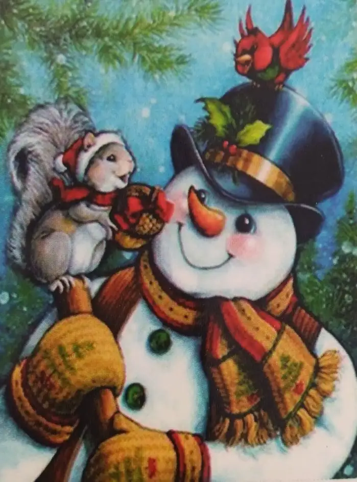 Diamond Painting Christmas Friends