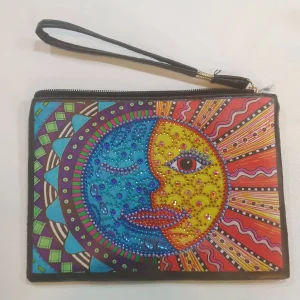 Diamond Painting pochette sole e luna