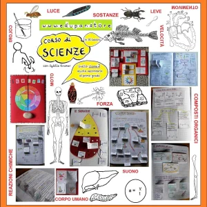 Corso di Scienze 2 Media. Un anno in un mese. Formato Pdf.