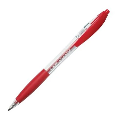 PENNA A SFERA A SCATTO 1MM ROSSO - BIC