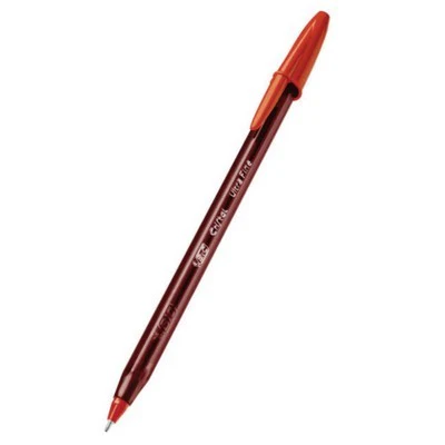 BIC Cristal Exact - Penna a sfera Rosso - Punta ad ago - immagine 2