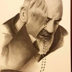 Diamond painting Padre Pio