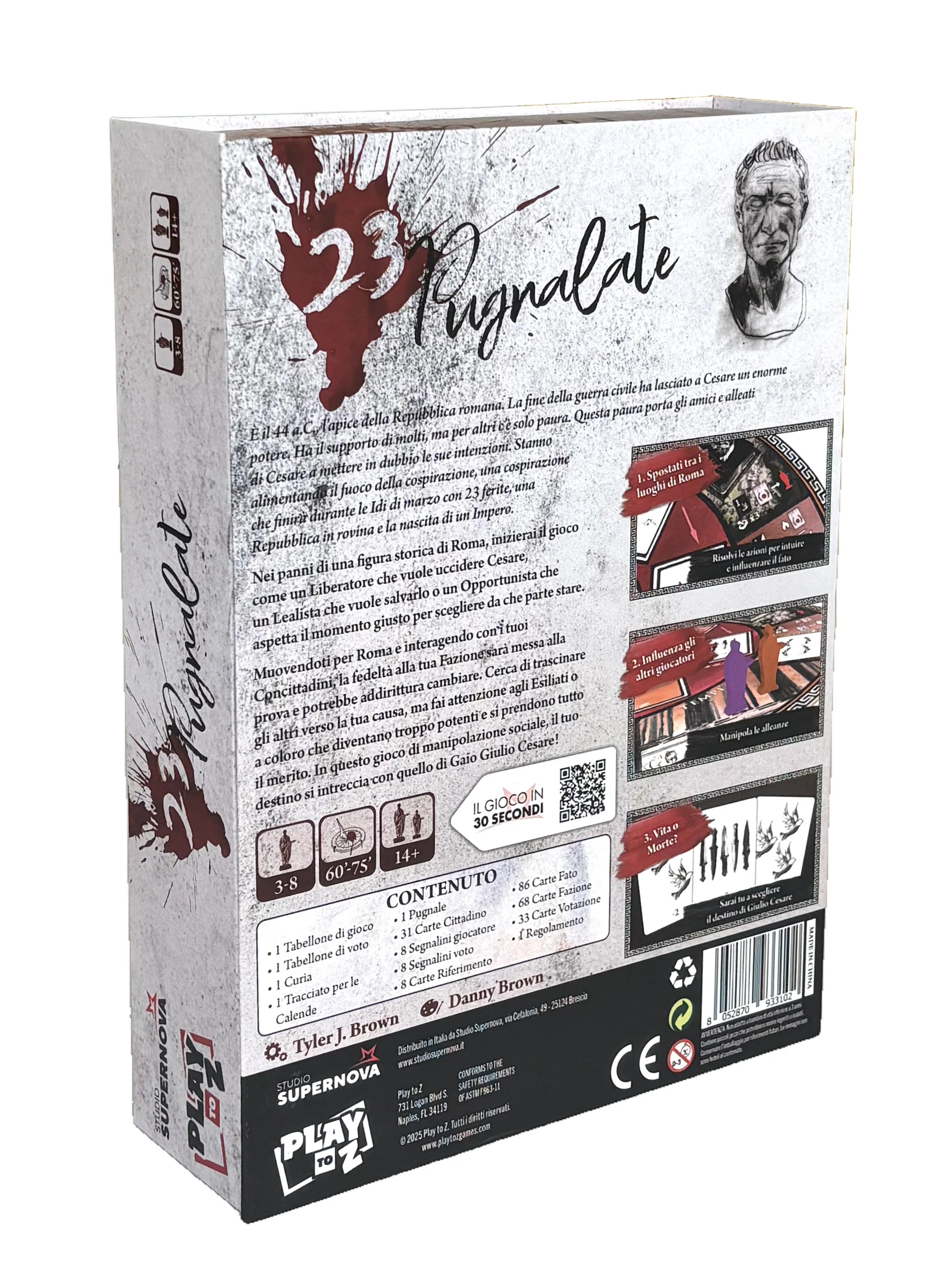 23 Pugnalate - Tradirai Giulio Cesare? - immagine 3